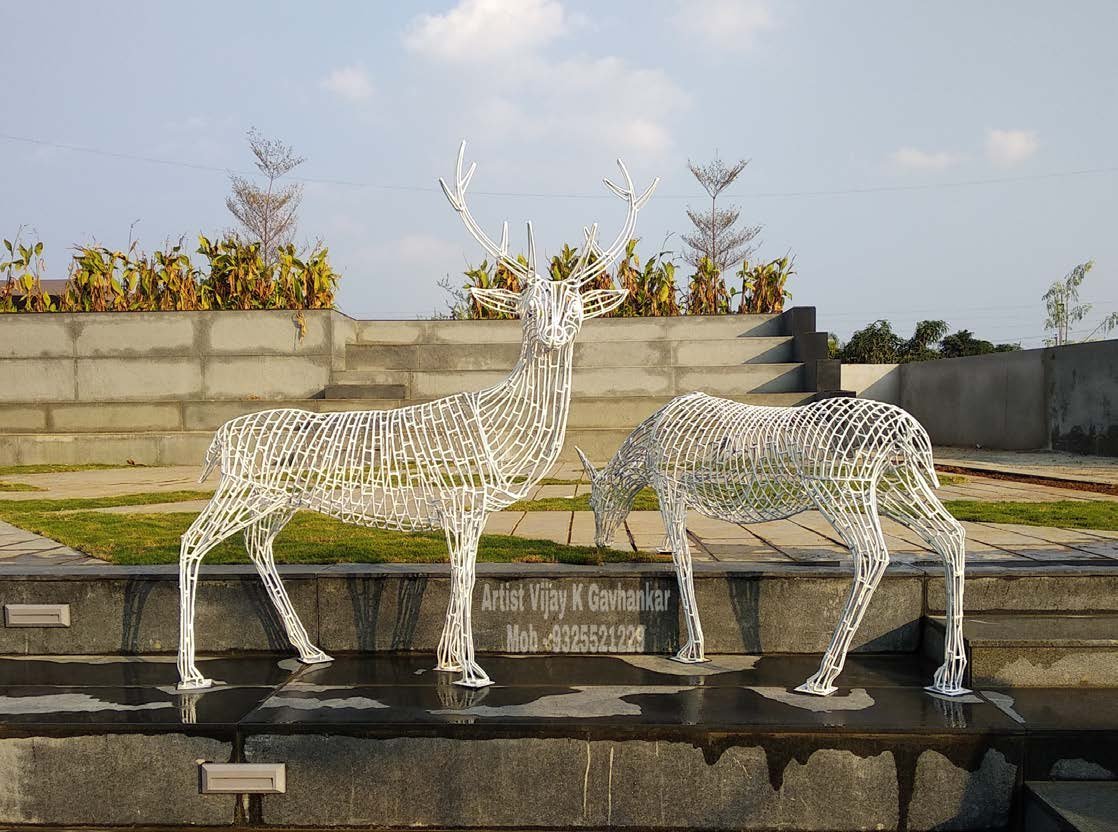 Deer Sculpture